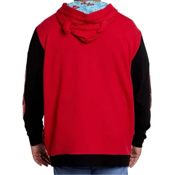 Loungefly Red and Black Evil Stitch Hoodie - Picture 4 of 4